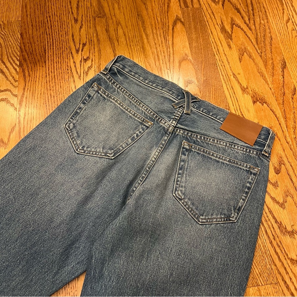 NEW Alex Mill AM Original 5 Pocket Mid Rise Straight Vintage Medium Indigo 30 - Picture 5 of 9